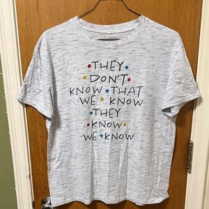 “Friends” Tee Shirt XL